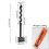 Blackened Steel Auger Bit Survival Drill Bit Extra Long-10mm 6