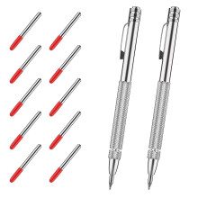 Tungsten Carbide Scriber Tungsten Scribe-2 pens plus 10 spare