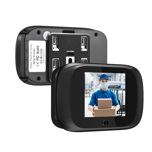 Digital Door Viewer Camera with 2.8" Color Screen, 90 Wide Angle