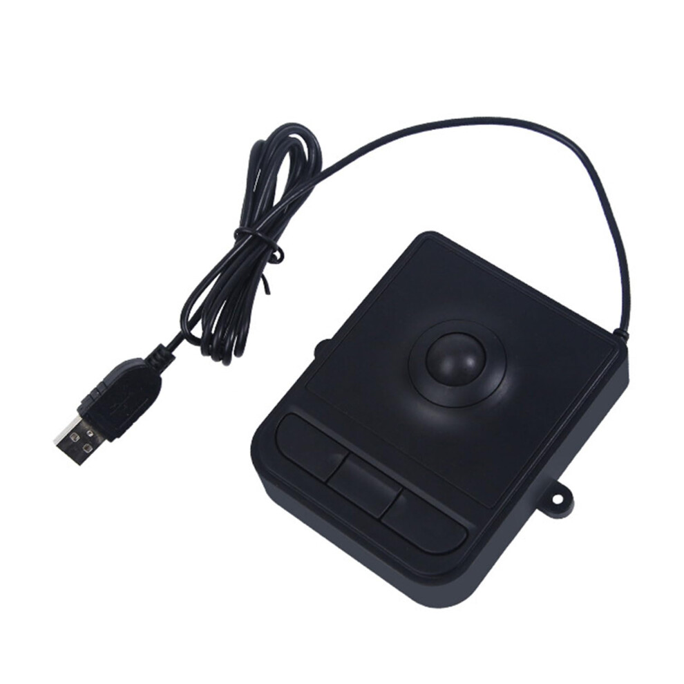 Ergonomic Industrial Wire Usb Touchpad Trackball With Touch Features For Enhanced User Interaction, Plug And Play Compatibility 6447073505898
