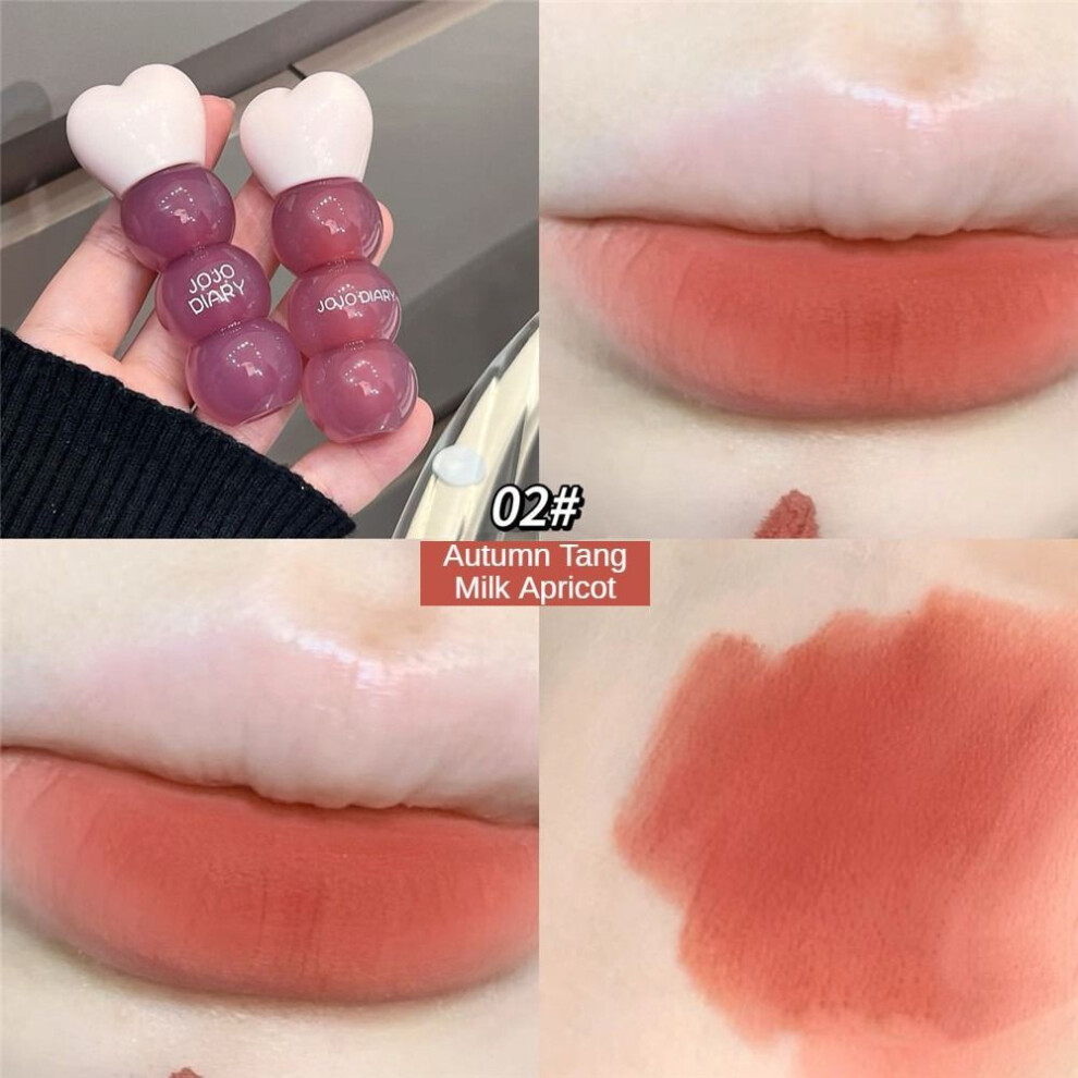 (Type#2) Jojo Diary Sweetheart Stacking Velvet Matte Lip Mud Matte Face Pseudo-whitening-image-OPC-PKCZCW6-NEW