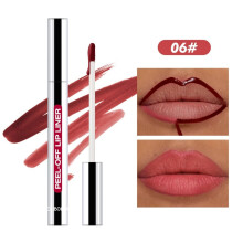 (Type#7) Olibolla Popular Matte Tear-off Lip Gloss Dye Peel-off Lip Liner Waterproof