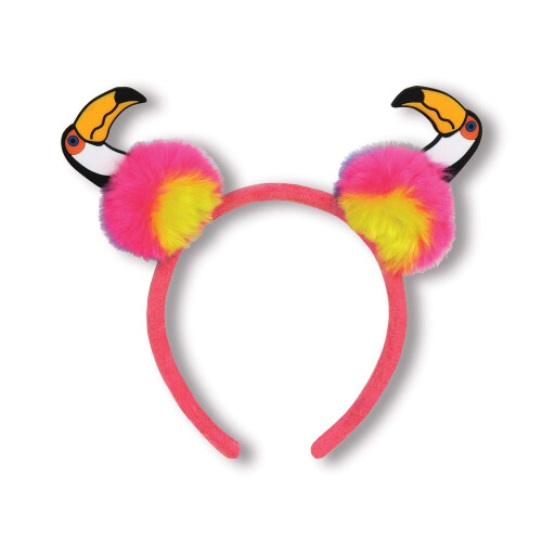 Beistle Toucans fejpnt | Rzsaszn | 1 db.