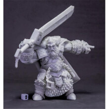 Reaper Skorg Ironskull Fire Giant King (Huge) #77614 Bones Unpainted Plastic