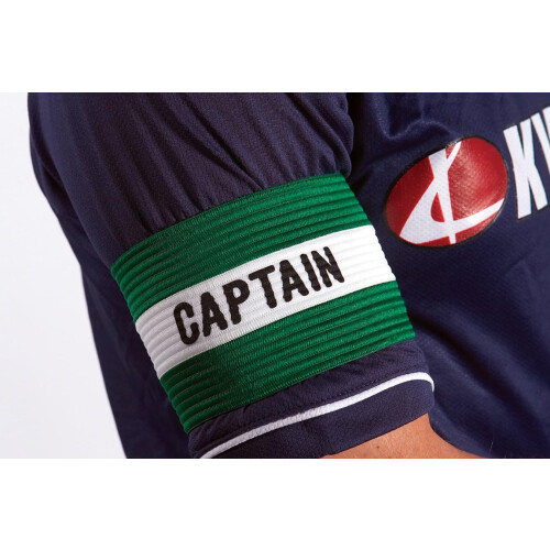 Brazalete de capitαn juvenil Kwik Goal verde
