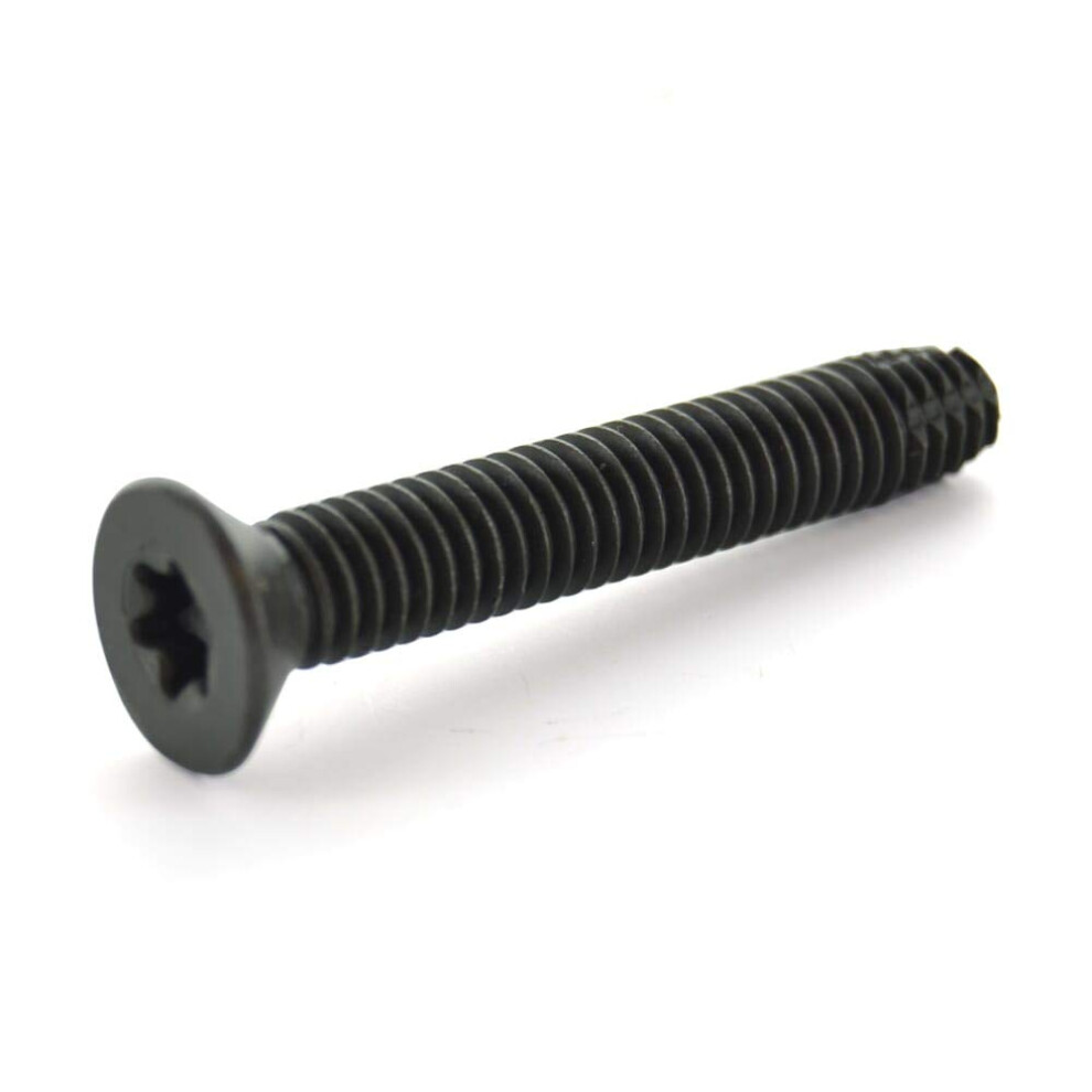 1/4-20 x 4 Flat Head Floorboard Thread Cutting Screws  Type F  Star - Six Lobe Drive  Black Phosphate Finish  Countersunk  T-30 Drive Carton: 50 pcs A-image-OPC-PFM55XB-NEW