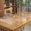 Tabel Protector Transparent Plastic Clear Table Placa de Vinil Plastic Plastic Plastic Alergant Mobilier bucatarie Suprafa?a Protector Protector 2