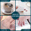 Tabel Protector Transparent Plastic Clear Table Placa de Vinil Plastic Plastic Plastic Alergant Mobilier bucatarie Suprafa?a Protector Protector 3