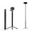 100cm Camera Extension Pole 4 Section Adjustable Rod for DSLR Action Cameras 16