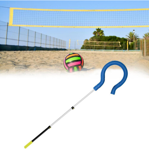 Volleyball Spike Trainer Holding Ball - Hitting Trainer for Serving Practice, Adjustable Height, Durable Material 2