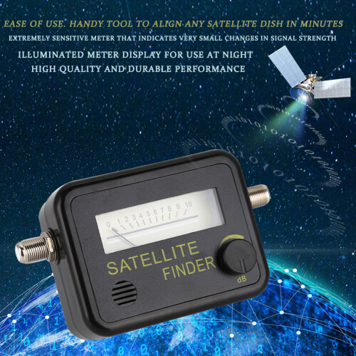 9501 Satellite Finder With Black Background And 1