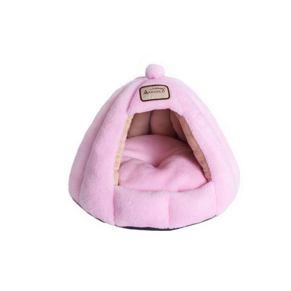 Photos - Bed & Furniture Armarkat Cat Bed Model C95GFS Powder Pink 18.0"" L x 18.0"" W x 16.0"