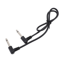 Cable de parcheo de audio de 1/4 de pulgada para pedal de guitarra micrófono amplificador y mezclador