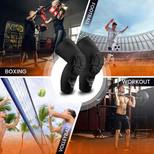 Bucwild Sports Κάλτσες Γονάτου με Επένδυση - Νεανικές & Ενήλικες - Μπάσκετ, Πάλη, Βόλεϊ 2