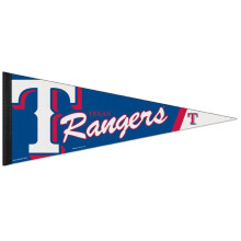 WinCraft MLB 85449013 Texas Rangers Premium Pennant, 30 cm x 76 cm