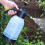 Spruzzatore a pressione da 2 L, trasparente, portatile per giardino. 8