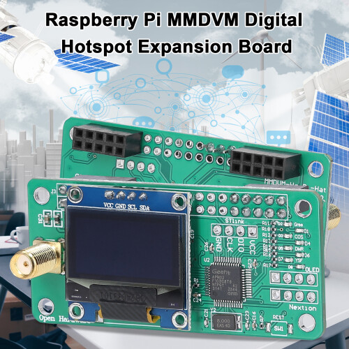 Raspberry Pi MMDVM Digital Hotspot Board 65*30*23mm, Optional Housing 2
