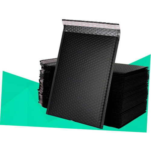 50pcs Tear-Resistant Bubble Mailer Bag 10x13 Inch Shockproof Foam Pouch Solid Design for Secure Packaging 2