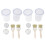Airtight 1000ml Paint Containers Set with Brush for DIY Projects 3