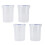 Airtight 1000ml Paint Containers Set with Brush for DIY Projects 16