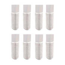 NancyProtectz Furniture Sock Floor Protectors The Original Furniture Sock (White x-Small) Chair Leg Wood Floor Protection
