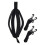 Figure Training System - Adjustable Volleyball Trainer for Jumping, Swing Practice, Fast Arm Speed, Ideal for Beginners 1