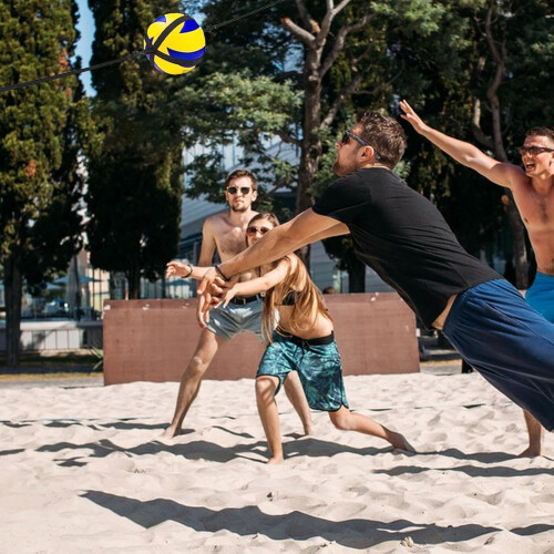 Figure Training System - Adjustable Volleyball Trainer for Jumping, Swing Practice, Fast Arm Speed, Ideal for Beginners 1