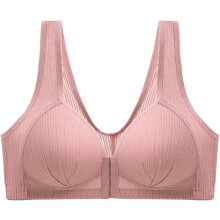 (XXL, 01* Pink) Front Closure Bras for Women Post Surgery Compression Everyday Bra Wirefree Bras Full Coverage Bra Women's Everyday Bras Girls Bralettes Ladies Sleep