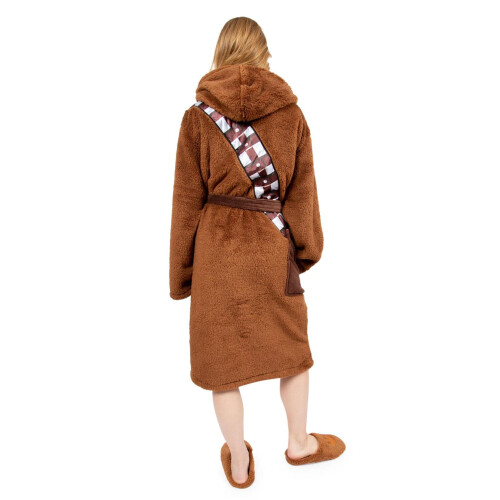 Star Wars Chewbacca Robe and Slipper Set til voksne | Lille/medium 1