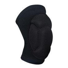 Sports Knee Pads 2PCS Elastic Thickened Support for Men Non-Slip Basketball Fitness Gear Black Protection Brace