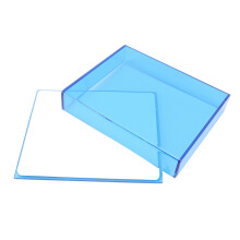 Verdickte Acryl-Kunstwimpern-Aufbewahrungsbox, wasserdicht, Blau