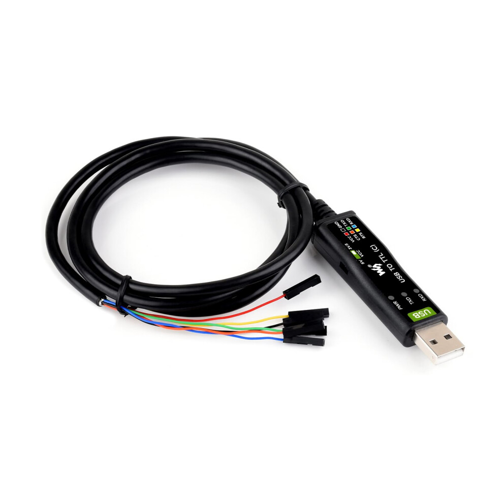 Industrial Usb To Ttl Serial Converter Adapter Cable With Ft232rnl Chip, 3.3V/5V Support For Industrial Equipment Debugging 6038364195500