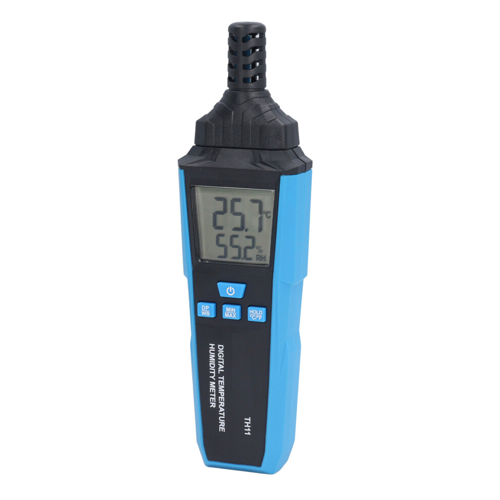 High Precision Digital Temperature Humidity Meter 188x54x34mm