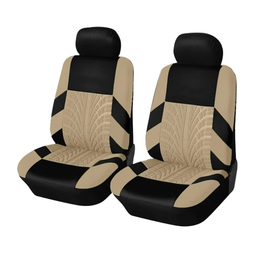 Car Seat Protector Cover For Toyota Corolla Universal Bucket Seat Covers Waterproof Durable Fabric Beige 9016109702722