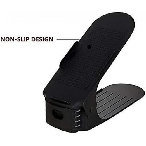 Adjustable Double Layer Shoe Storage Rack Simple Thickening Integrated Shoe Rack Plastic Shoe Bracke 2