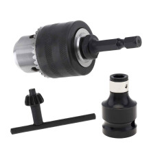 3/8” Drill Chuck Adapter with Chuck Key 1/2 Inch Female Adapter