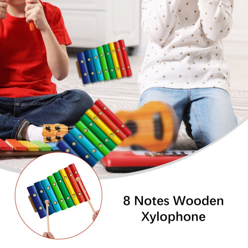 Beginner-Friendly 8-Note Xylophone with Clear Sound and Durable Build 2