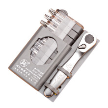 Mini Ratchet Wrench Screwdriver Bit Set-Plum blossom hexagon