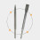 4PCS SDS Shank Point Flat Wide Flat Electric Hammer-suit 3 6