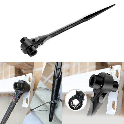 Pointed Ratchet Universal Wrench Pointed Socket Wrench-24x30mm 2