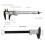 Digital Caliper, 6" Caliper-Black      transparent box 4