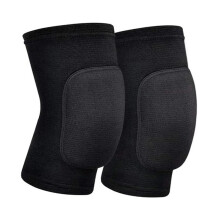Winter Sports Kneepad Set for Men and Women, Non-Slip Knee Pads for Basketball and Hiking, Medium Size, Black