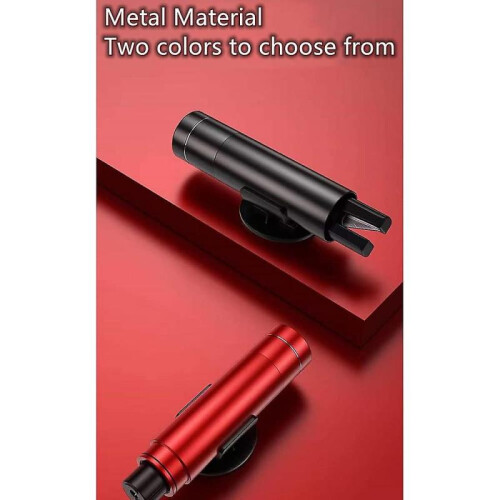 Portable Safety Hammer Emergency Escape Tool,Multi-Function Window Breaker with Seatbelt Cutter Car 2