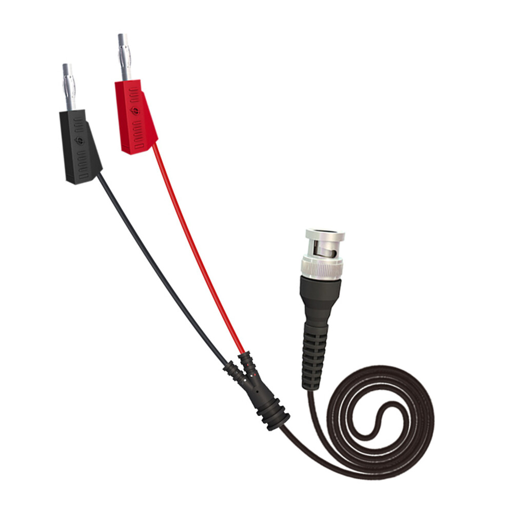 Men's Bnc To Dual- 4Mm Stackable Banana Plug Test Lead-P1009
