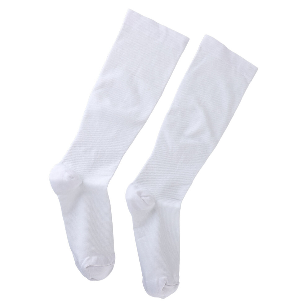 Plus Size Compression Socks Breathable Extra Wide Calf XXXL, Nylon