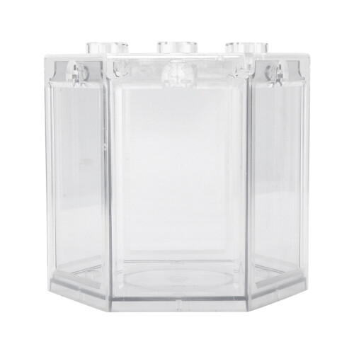 Small Fish Tank Hex Shape Superimposable Portable