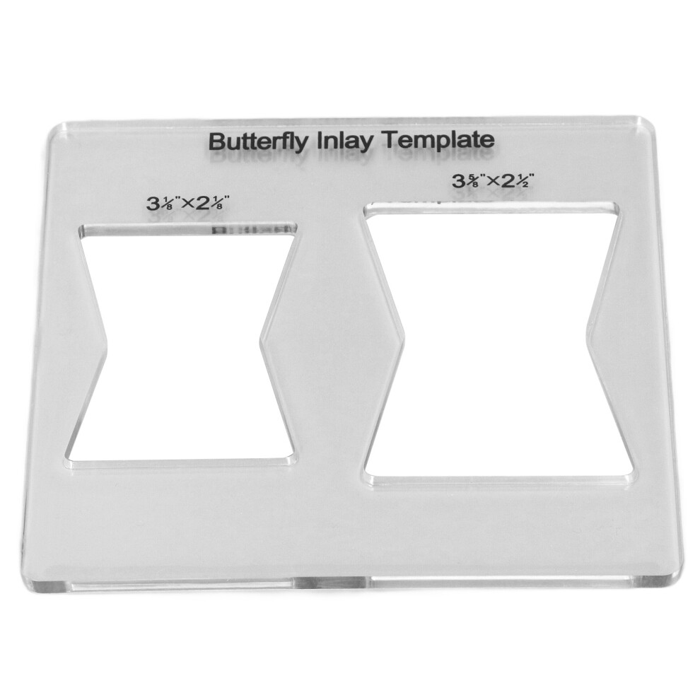 Durable Butterfly Inlay Template For Woodworking And Furniture Restoration 9351347412362