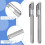 Versatile Retractable Eraser Pen Set for Students Artists and Office 4