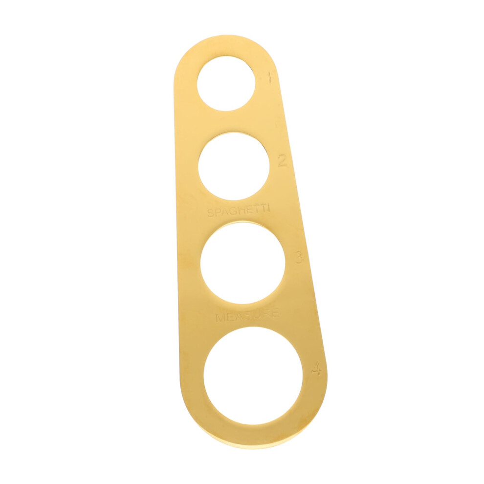 Metal Pasta Measure Tool - Stainless Steel Spaghetti Measurer and Noodle Ruler for Portion Control, Easy to Clean Kitchen Gadget-image-OPC-PKD2DX2-NEW