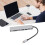 Hub USB-C 7-en-1 : HDMI 4K, USB 3.0/2.0, PD 13